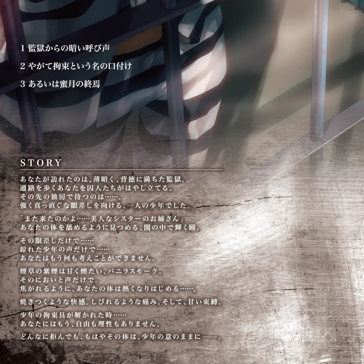 感応時間3 ～黒つるばみの監獄～ CV.鳥海浩輔 サンプル画像 1