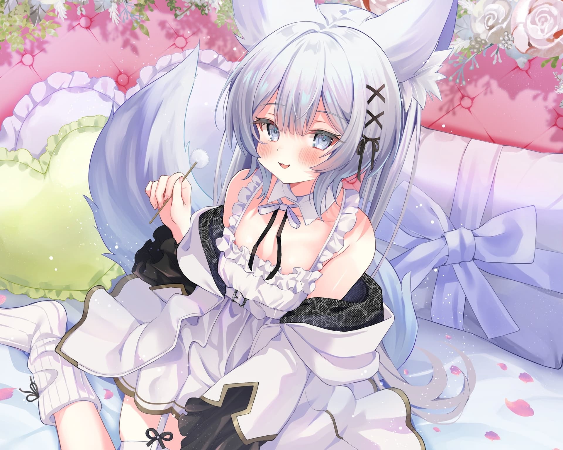 ウイッチズ・エルミタージュ 獣の魔女のもふもふバブみクラブ【CV.桜咲千依】 サンプル画像 1