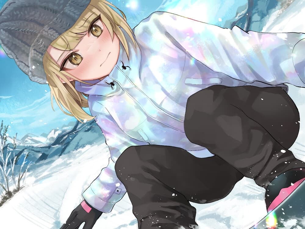 【おしっこ我慢/お漏らし】スノボーお漏らしパニック! サンプル画像 3