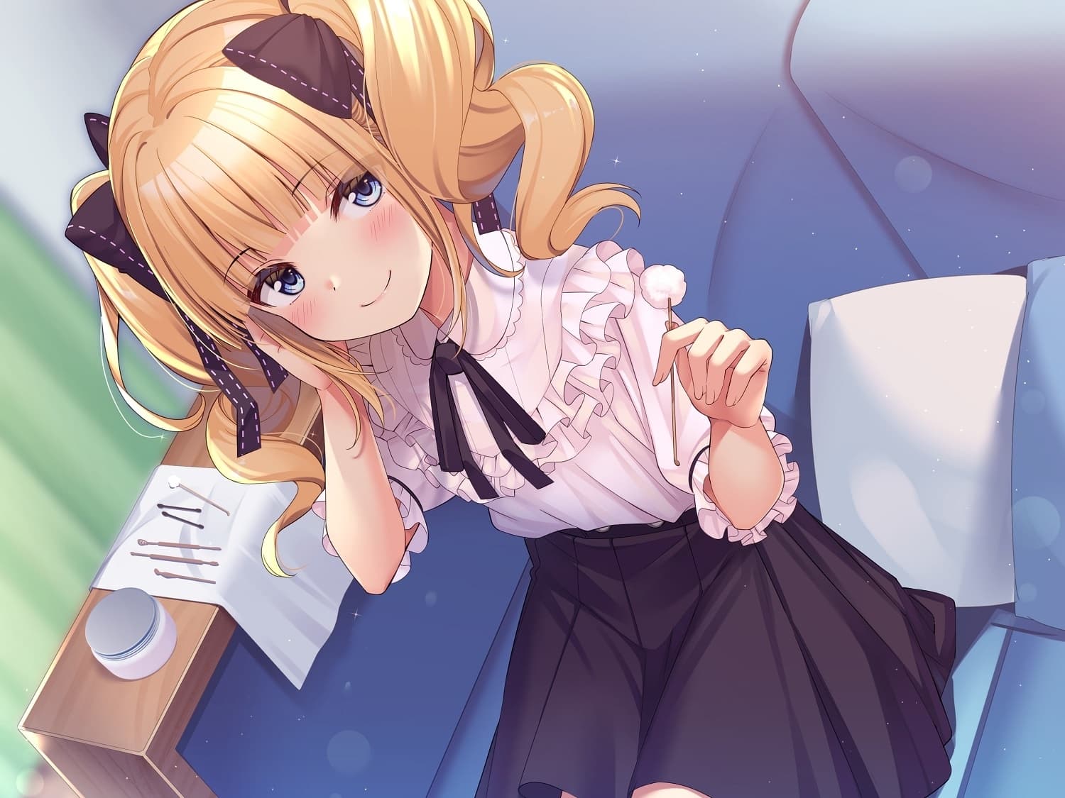 【炭酸耳かき・ネイルタッピング】SisterDays―妹ちゃんはお兄様と心ゆくまでだらけたい―【CV.村上奈津実】 サンプル画像 1