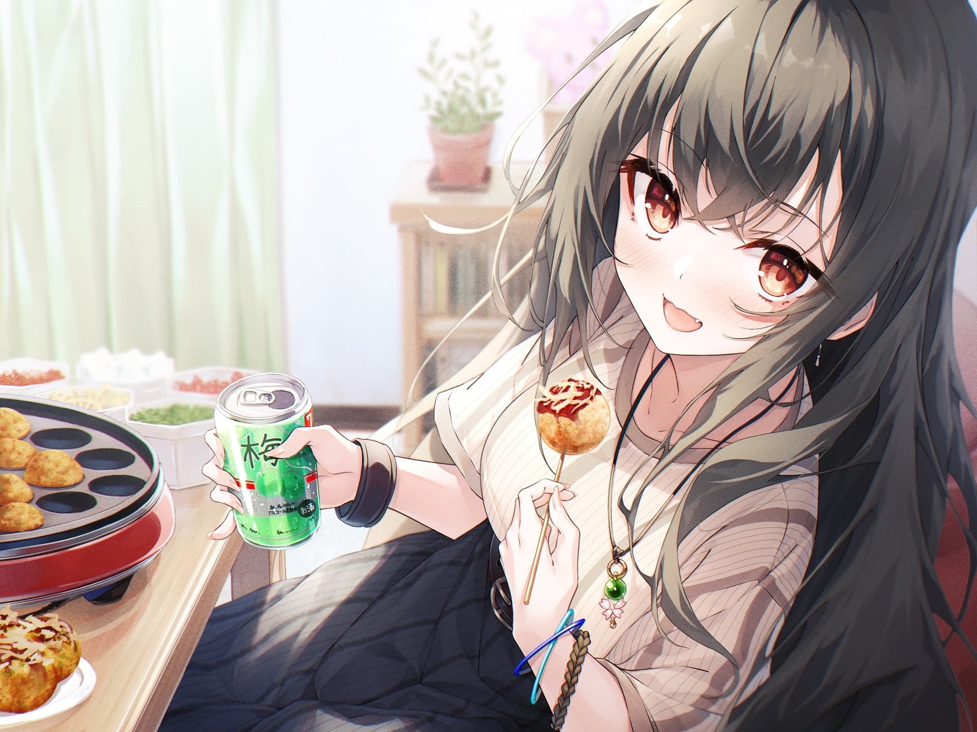 【宅飲みASMR】女友達の家でだらだら ～202号室関西弁の同級生～【CV.米澤円】 サンプル画像 1