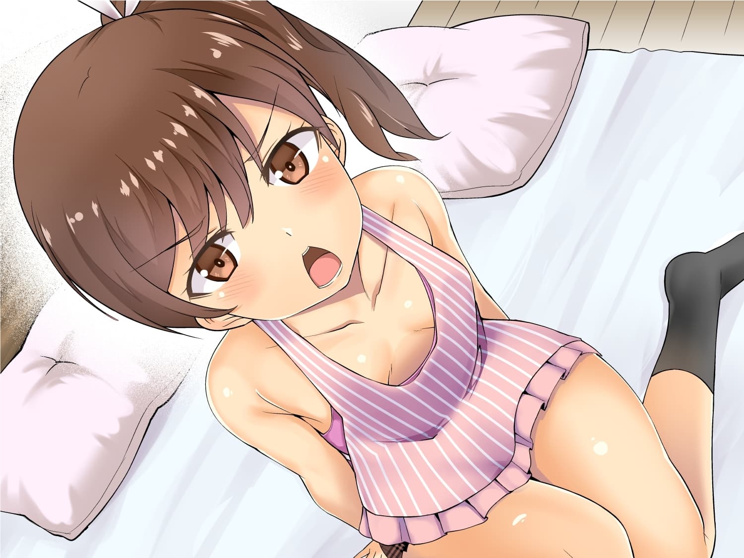 妹の友達のメ○ガキのママみ耳ほじりで俺は敗ける。 サンプル画像 1