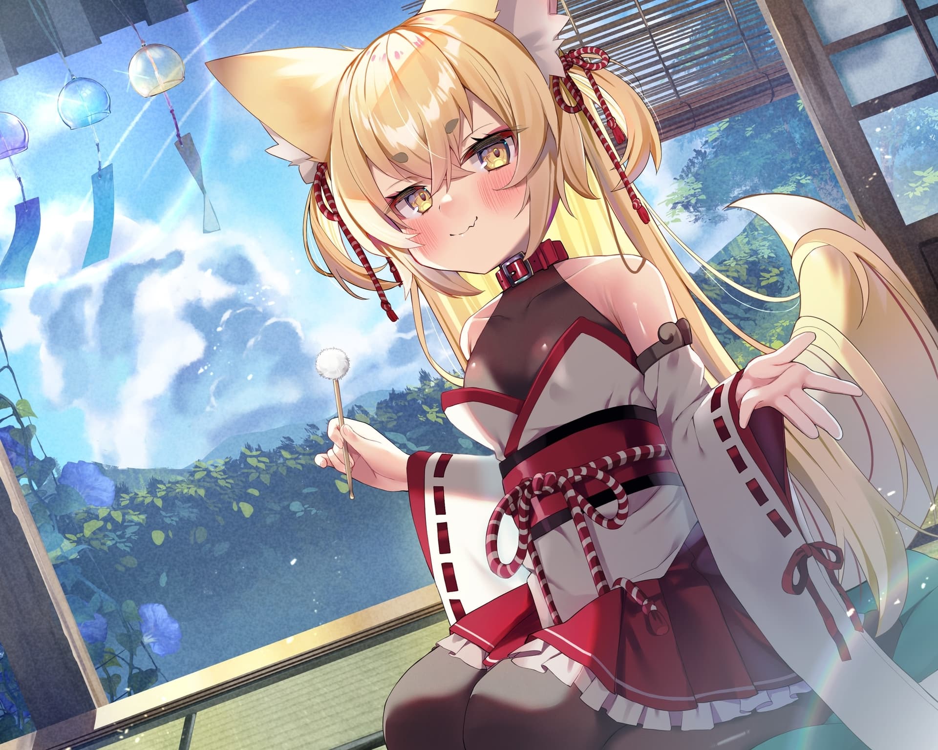 【耳かき】勇者よ、耳かきをしてやるからわしのものにならぬか?～狐魔王 凛音～【CV.門脇舞以】 サンプル画像 1