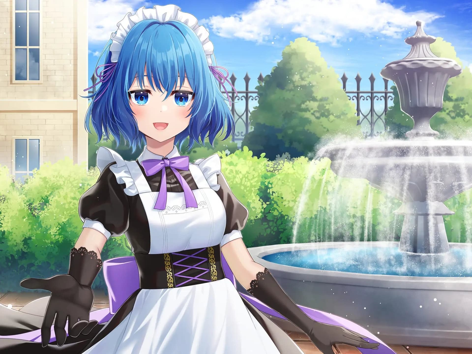 ダウナーメイドと出会ってから恋人になるまで サンプル画像 1