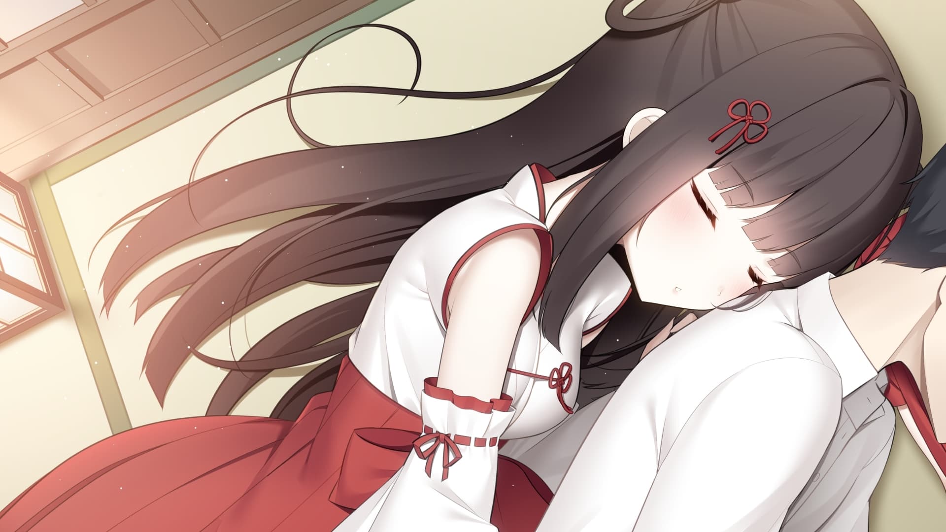 耳舐め耳ふーサンドイッチ ミコミコ耳舐め庵 神様のいる茶屋【箱河ノアさん&御崎ひよりさん】 サンプル画像 2