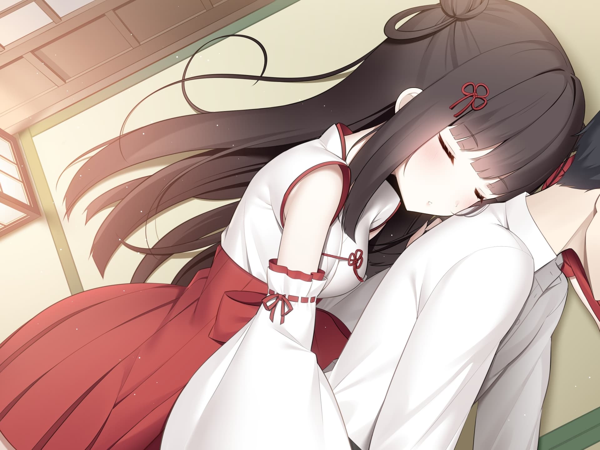 耳舐め耳ふーサンドイッチ ミコミコ耳舐め庵 神様のいる茶屋【箱河ノアさん&御崎ひよりさん】 サンプル画像 3