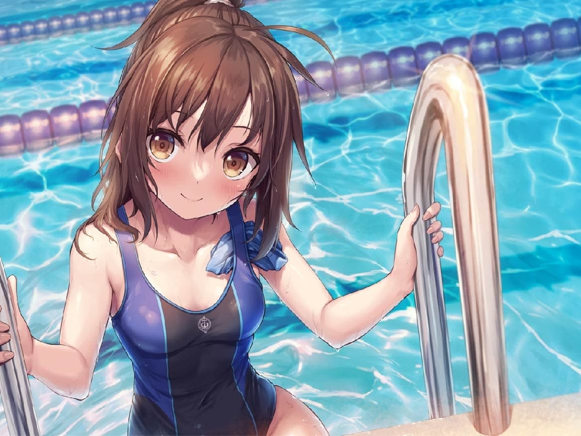 【添い寝・耳かき・シャンプー】従姉妹で水泳部の女の子に振りまわされる一日【CV.高野麻里佳/ユメミドリーマー】 サンプル画像 1