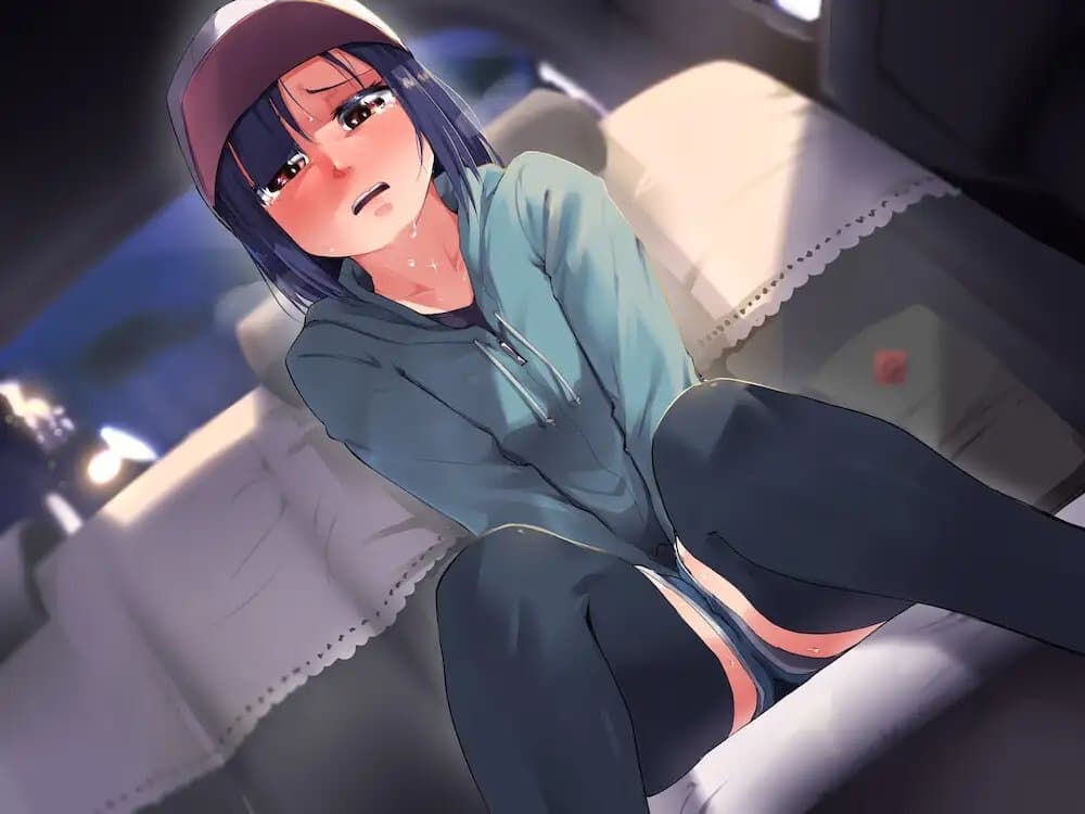 【おしっこ我慢/お漏らし】もう…限界…タクシーで利尿剤入りクッキーを仕込まれた地下アイドル… サンプル画像 3