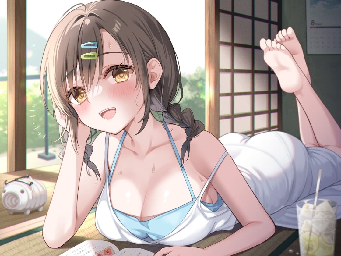 かじょサポ ～田舎彼女と夏の音に、心も体も癒される～ サンプル画像 5