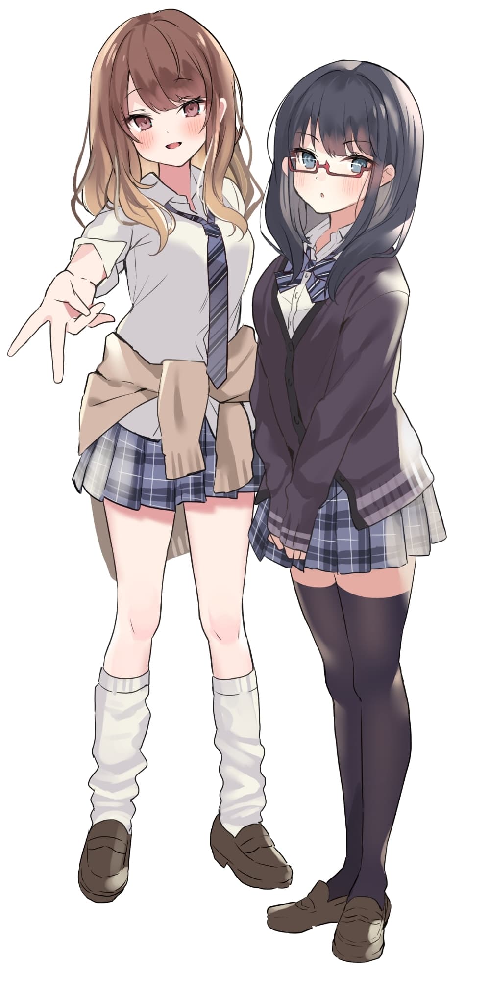 クラスメートのおしゃべりの間に入りたい。【上絛千尋&五十嵐夕夏】 サンプル画像 2