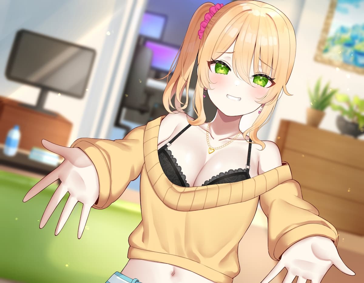 【お風呂&耳かき&添い寝】いっしょぐらし 〜ギャルゲーマー彼女編〜【CV:山下七海】 サンプル画像 2