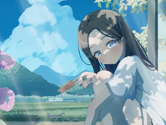 【同棲生活ASMR】7日間だけの彼女ト、甘くて離レ難イ…夏休み。(耳かき・添い寝・囁き・KU100・全編バイノーラル)