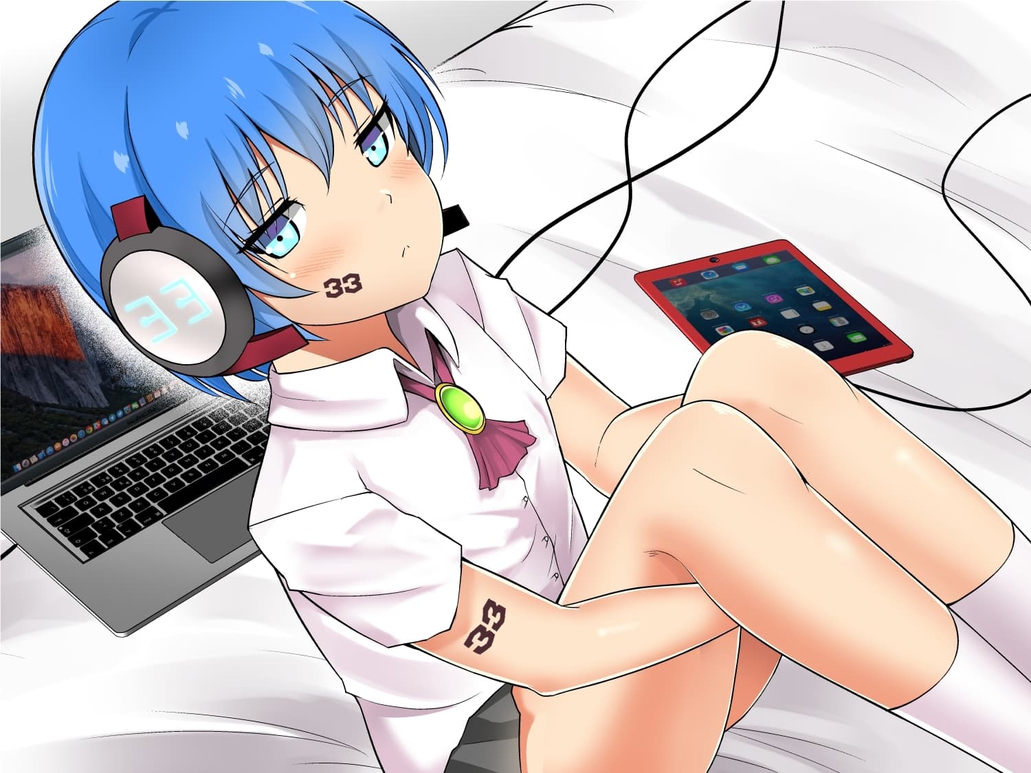 妹の友達のアンドロイドメ○ガキの学習AI耳ほじりで俺は敗ける。 サンプル画像 1