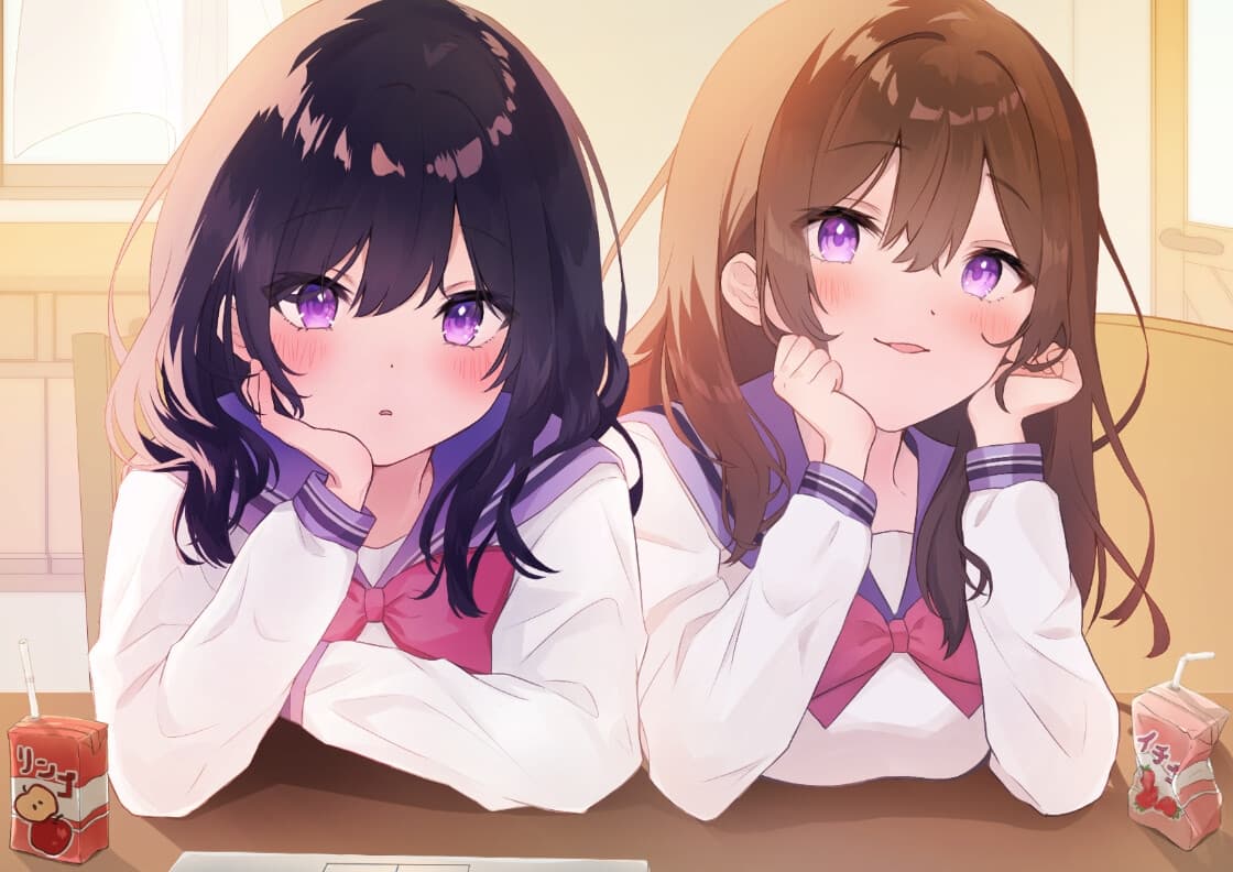 独占欲の強い姉妹と一緒に作業しよ?【バイノーラル音声】耳かき、耳ふー、ささやき、エンディング分岐 サンプル画像 7