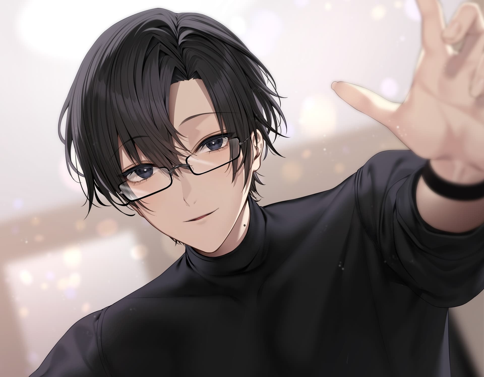 メガネリーマンお兄さんにあまくあまーく愛される サンプル画像 1