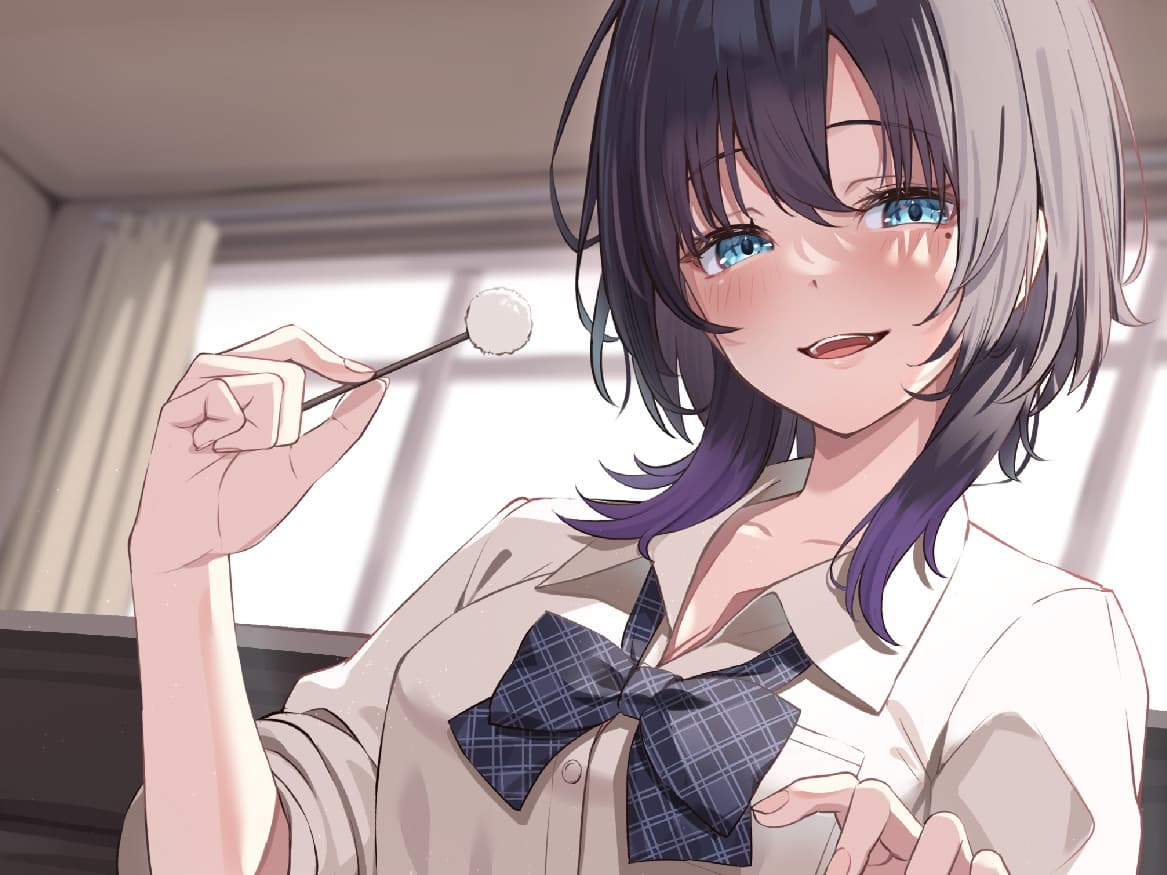 あなたに懐いているダウナー系後輩と放課後に二人きり【CV.土屋李央】 サンプル画像 1