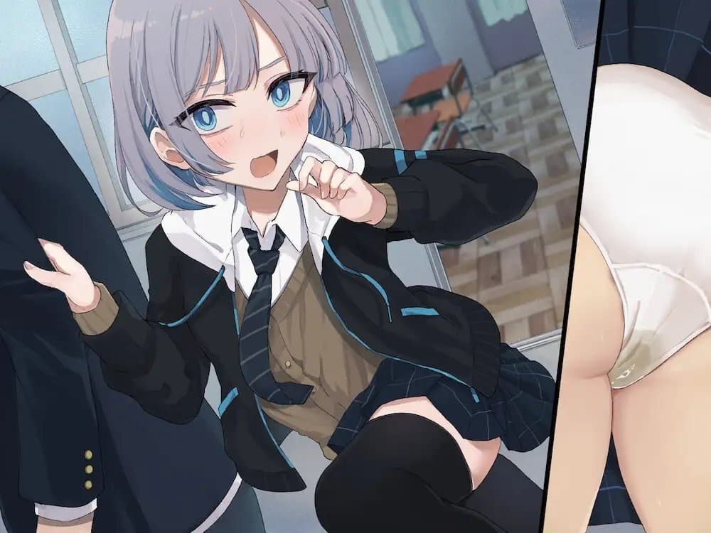 【おしっこ我慢/お漏らし】夜の学校は怖くてトイレに行けない〜ADV式音声作品〜 サンプル画像 1