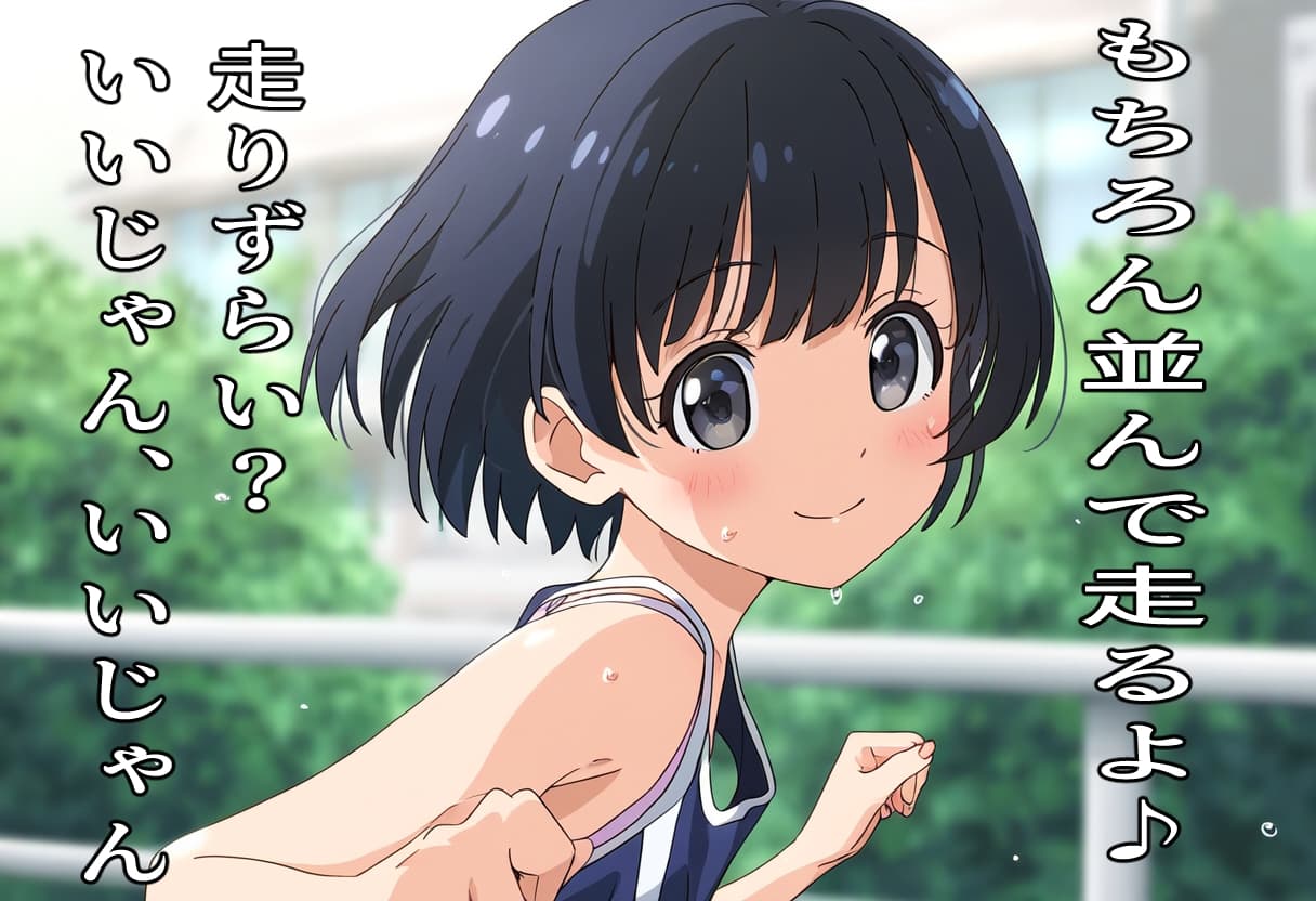 (バイノーラル)一緒に走ろう! サンプル画像 3
