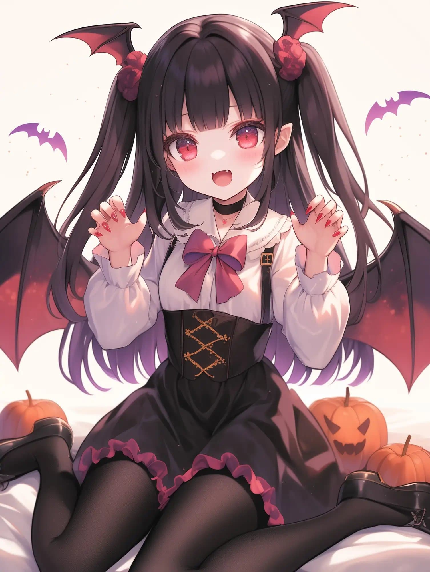 吸血鬼コスプレ幼馴染の足奴〇眷属 サンプル画像 1