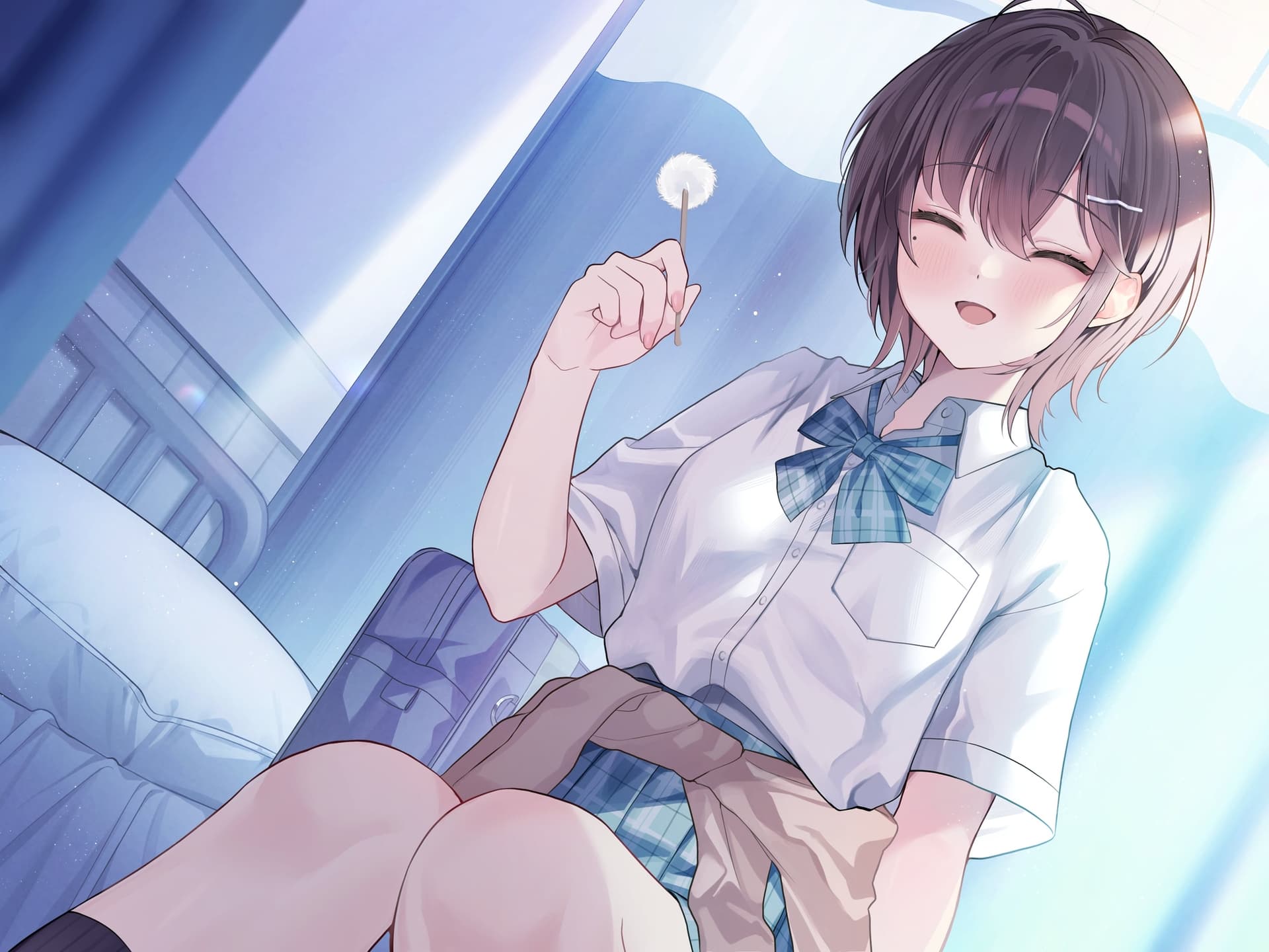 【CV.夏吉ゆうこ】ダウナーJK先輩と授業をサボってだらける学生生活。 サンプル画像 1