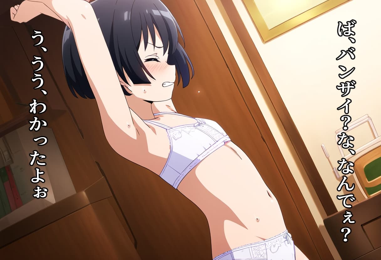 こ、これでいいの?断れない女の子下着見せ羞恥 サンプル画像 7