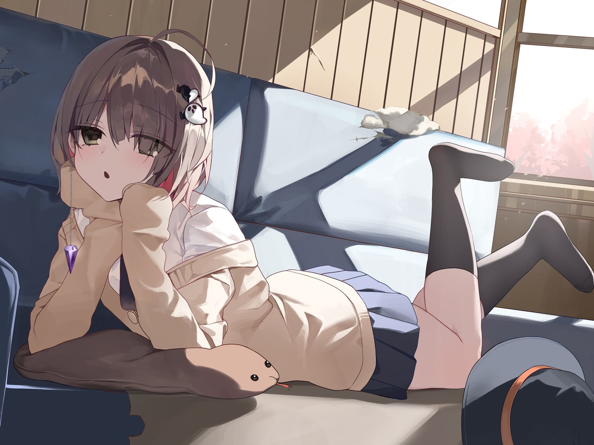 【安眠特化ASMR】ジト目後輩との放課後は、gdgd催○が気持ちいい。【CV.篠原侑】 サンプル画像 1