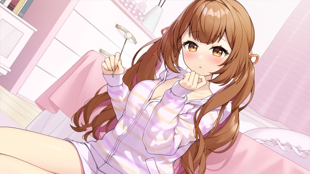 お耳独占♪秘密のあま～い実験室 ～癒し耳かき&とろける耳ちゅ～ サンプル画像 1