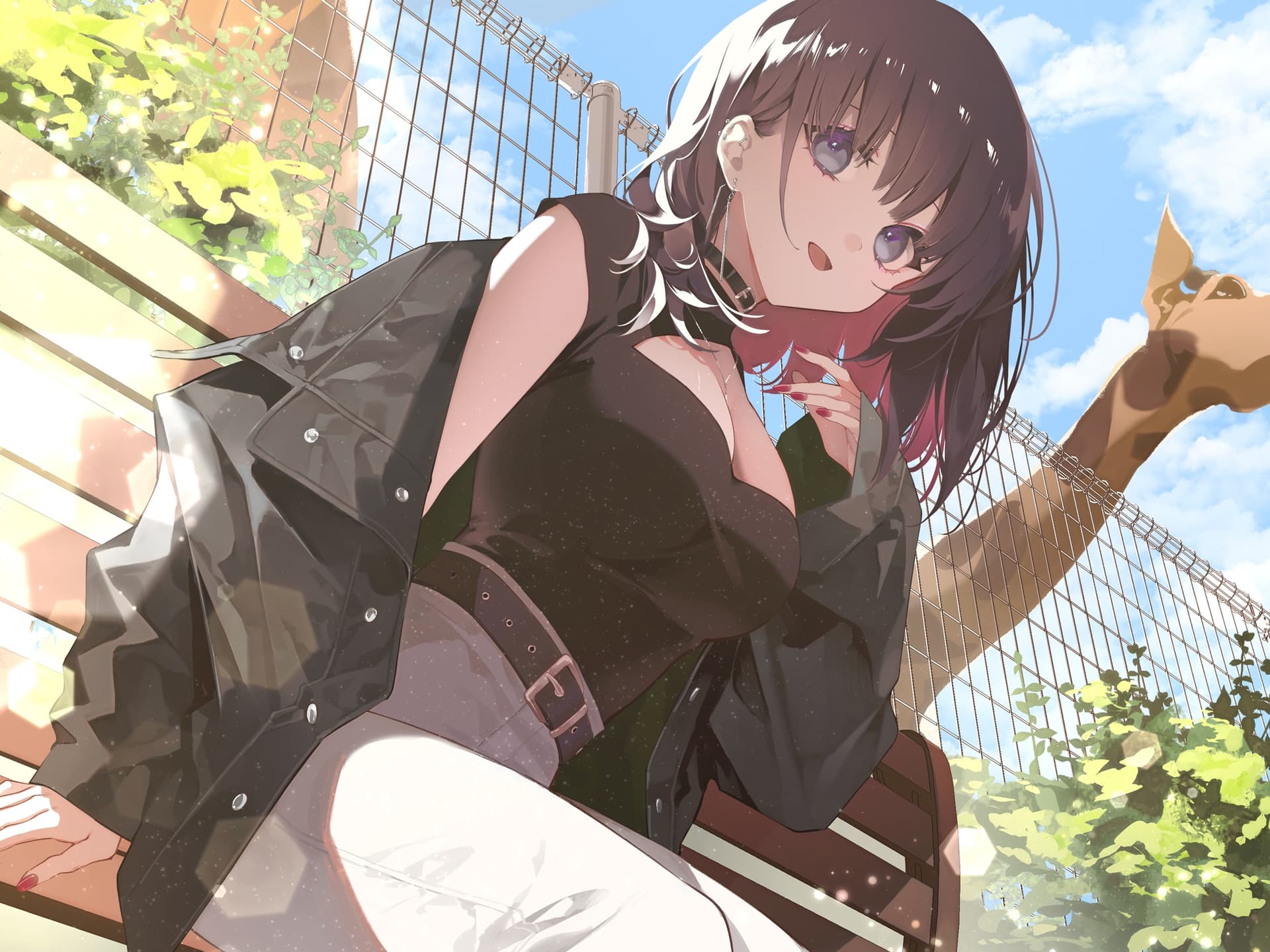 【学術的ASMR】ダウナーお姉さんがキミにだけ教える匂わせ「動物園」性知識ガイド【CV.明坂聡美】 サンプル画像 2