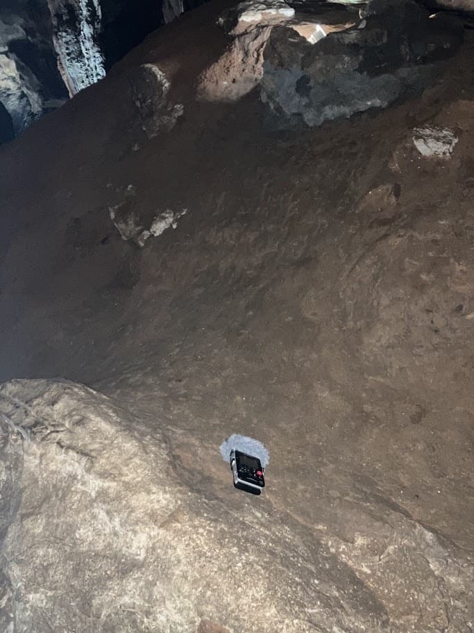 洞窟は真っ暗だし 私の愛(こえ)が響いて落ちつきますよね(威圧)【安眠用 R-15癒し音声/本編 3時間30分/ぐっぽり両耳耐久耳舐め特典付き 60分×2本】 サンプル画像 4