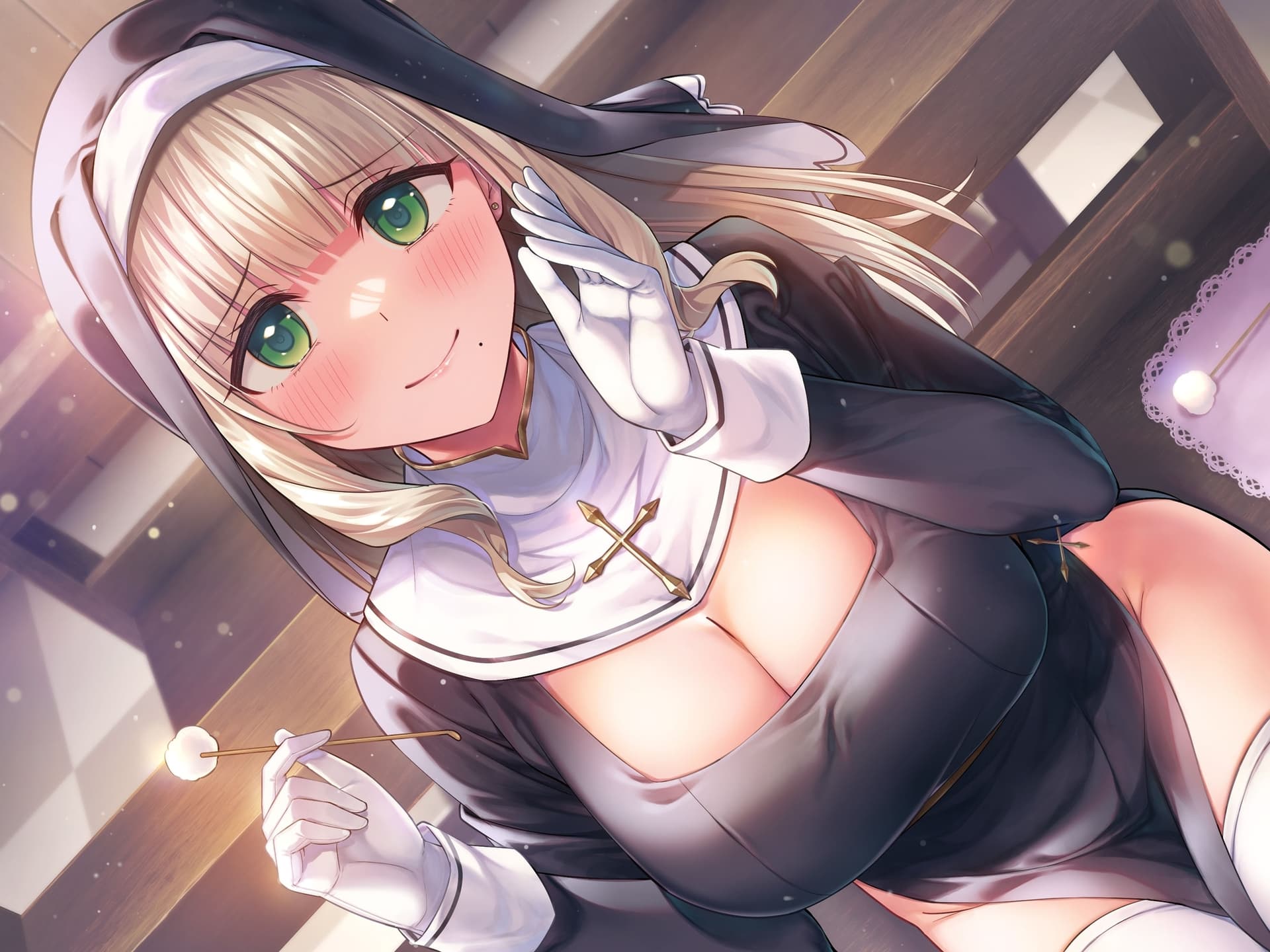 お耳癒しコンセプトカフェ『セゾン・ヒーリング』～シスター・リリィのお耳かきリラクゼーション～【CV.小澤亜李】 サンプル画像 3