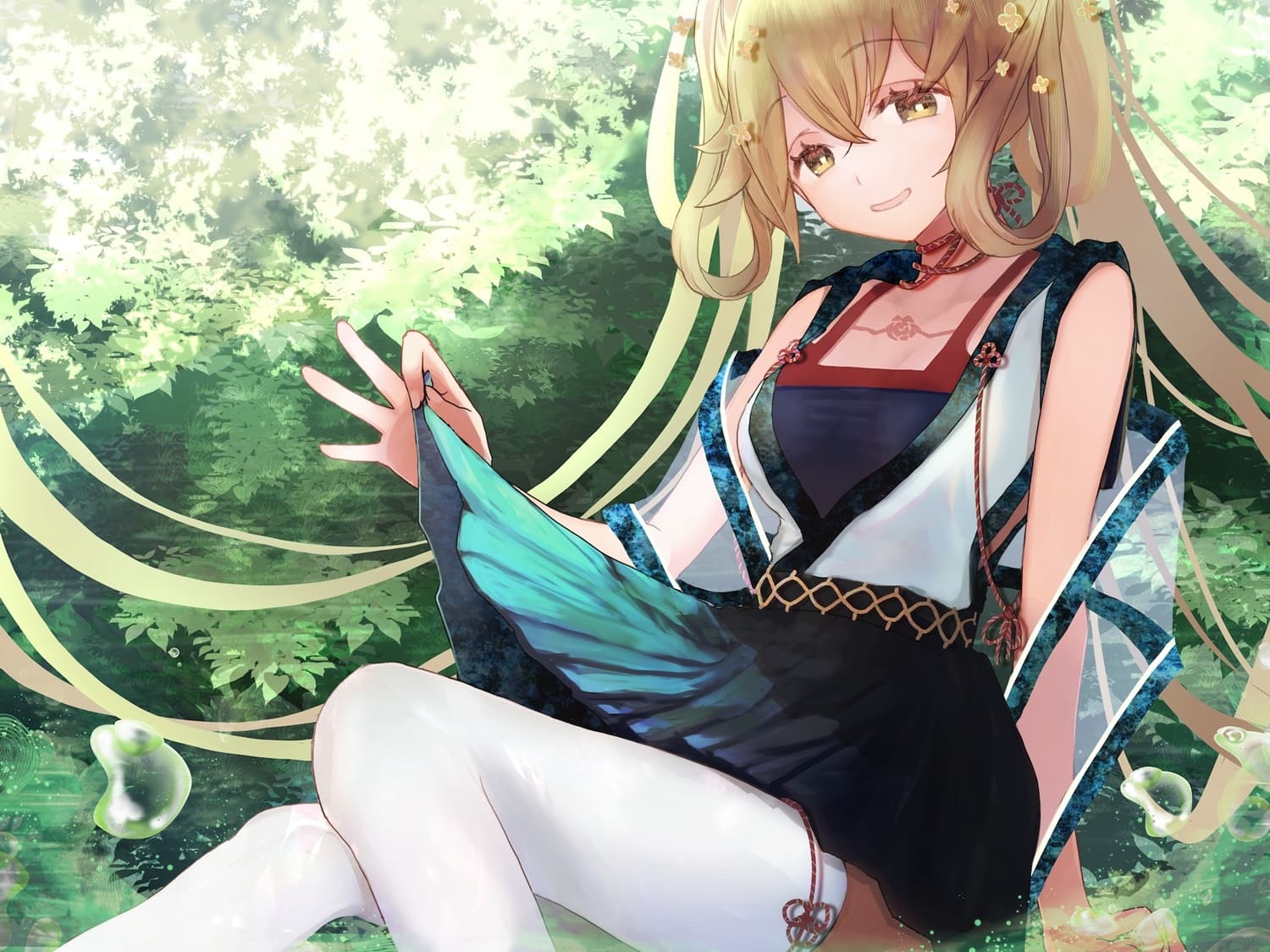 迷いの森とせせらぎの少女【CV:浅見ゆいさん 本編2時間弱】 サンプル画像 1