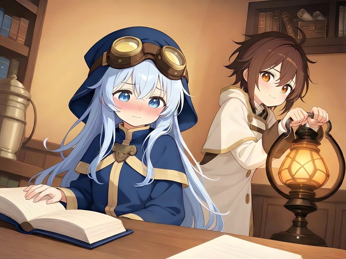 【おしがま × 叙述トリック】男装ミオナちゃんと女装エリオくん サンプル画像 2