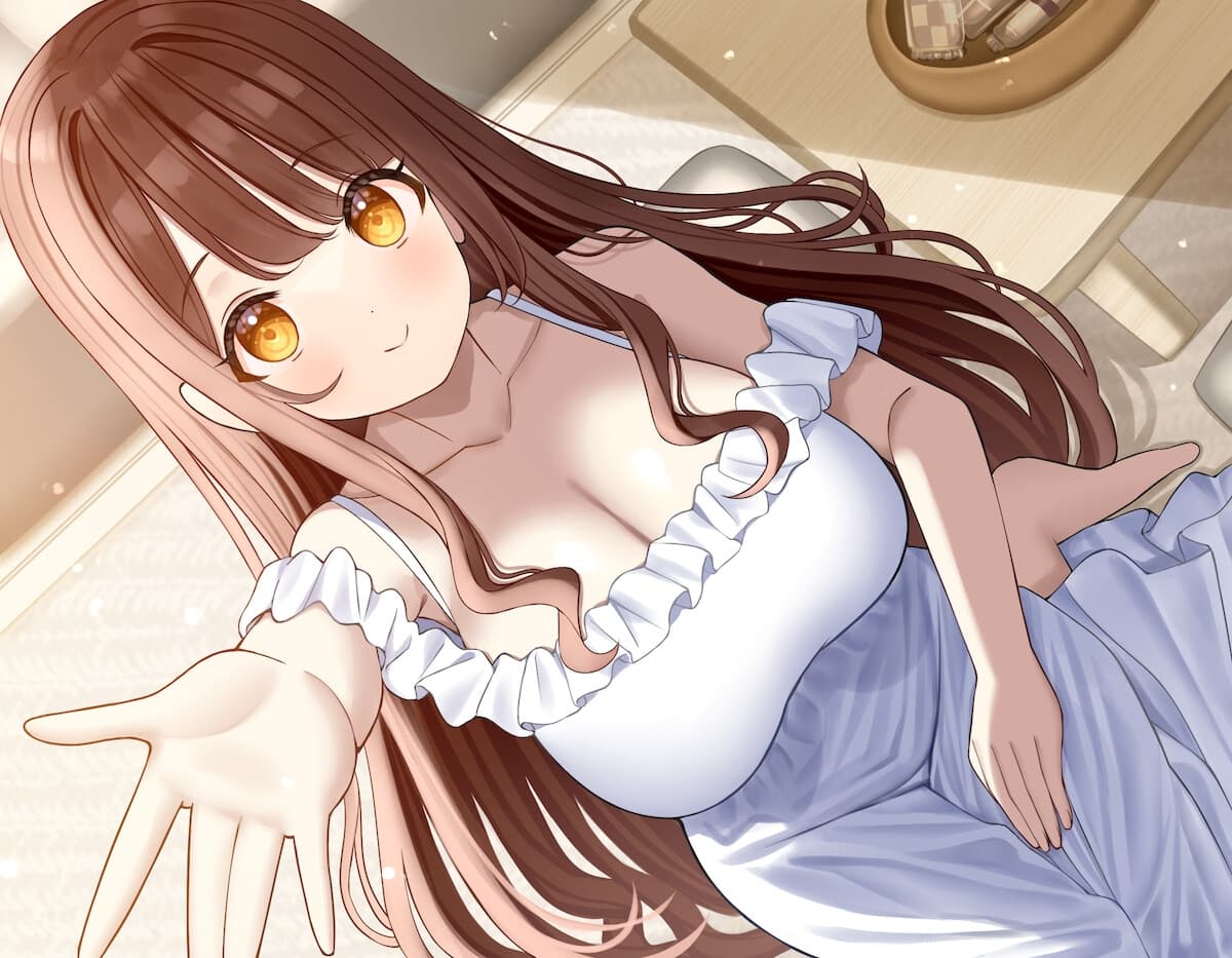 【耳かき&お風呂&添い寝】いっしょぐらし 〜ふわあま彼女編〜【CV:井上ほの花】 サンプル画像 2