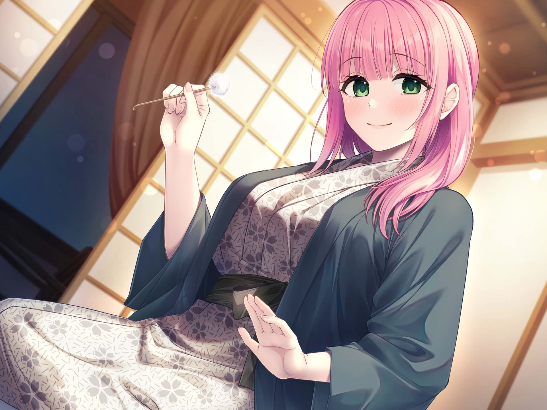 浴衣彼女『あなたと初めてのドキドキ温泉旅行』～ゆるふわお姉ちゃん彼女はあなたを癒したい✨～【CV.嶋村侑】 サンプル画像 4