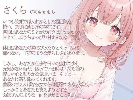 【耳かきASMR】「今日くらい、私に甘えて?」～包み込むような愛しさ、さくらの耳かきと添い寝～ サンプル画像 1