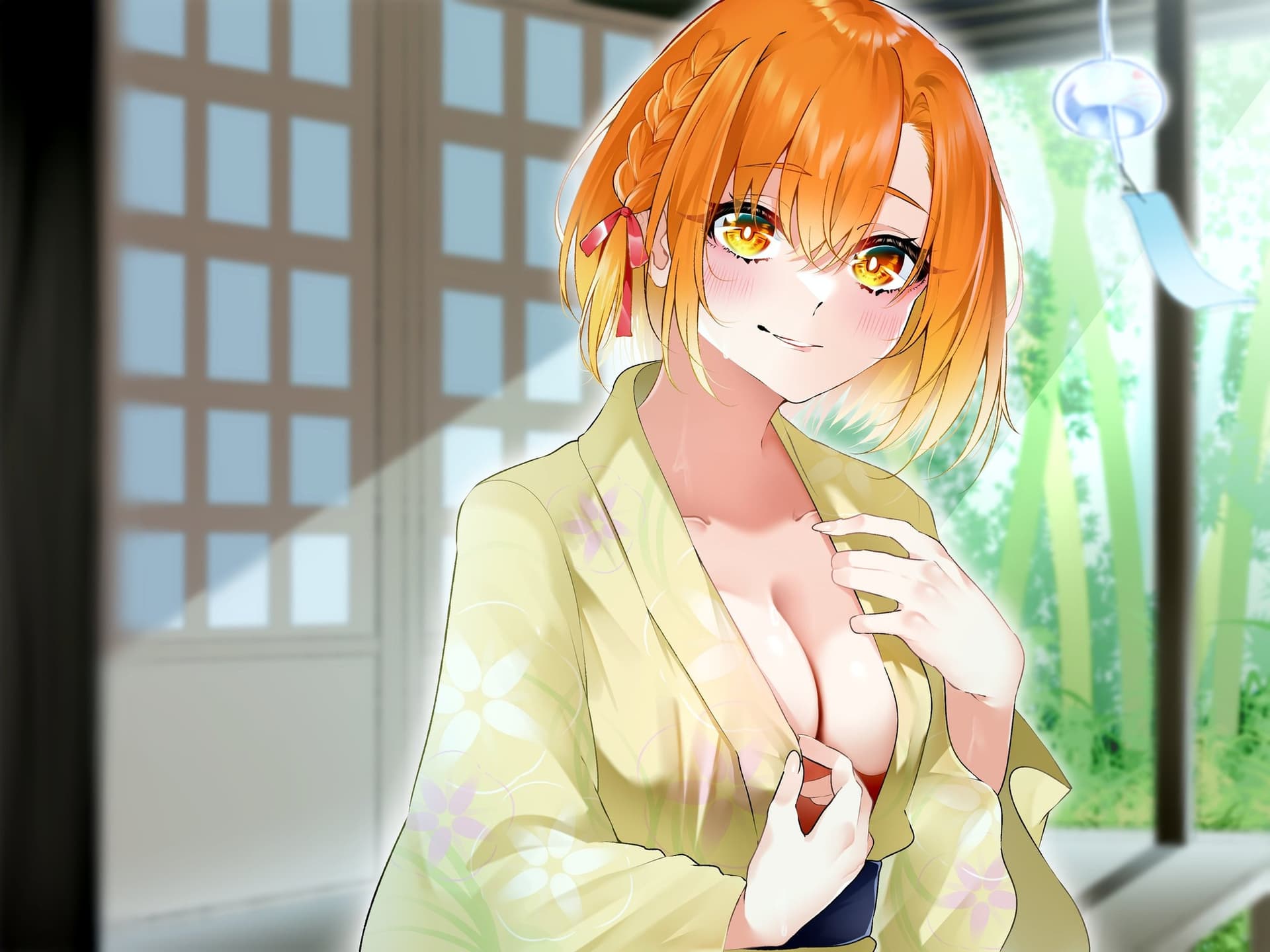 癒し処、夏風亭へようこそ !涼風に包まれて、おっとりお姉さんとひとやすみ～ CV:伊ヶ崎綾香 サンプル画像 1