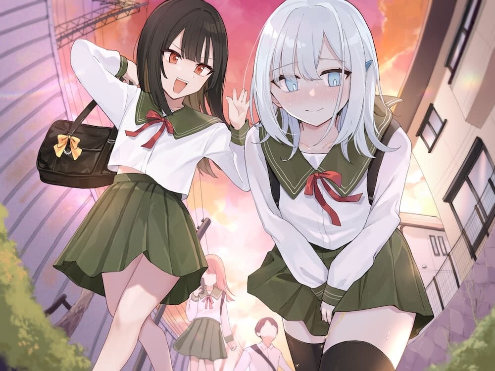 【おしっこ我慢】雫ちゃんは理沙ちゃんにおしっこを我慢させられる サンプル画像 1