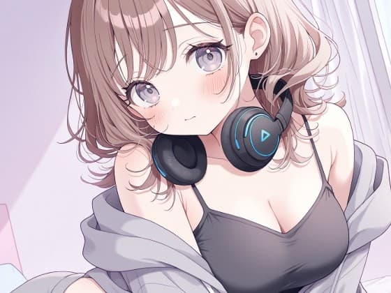 【耳かきASMR】ゲーマー彼女ゆらの"とろとろ甘やかし"耳かき♡ サンプル画像 2