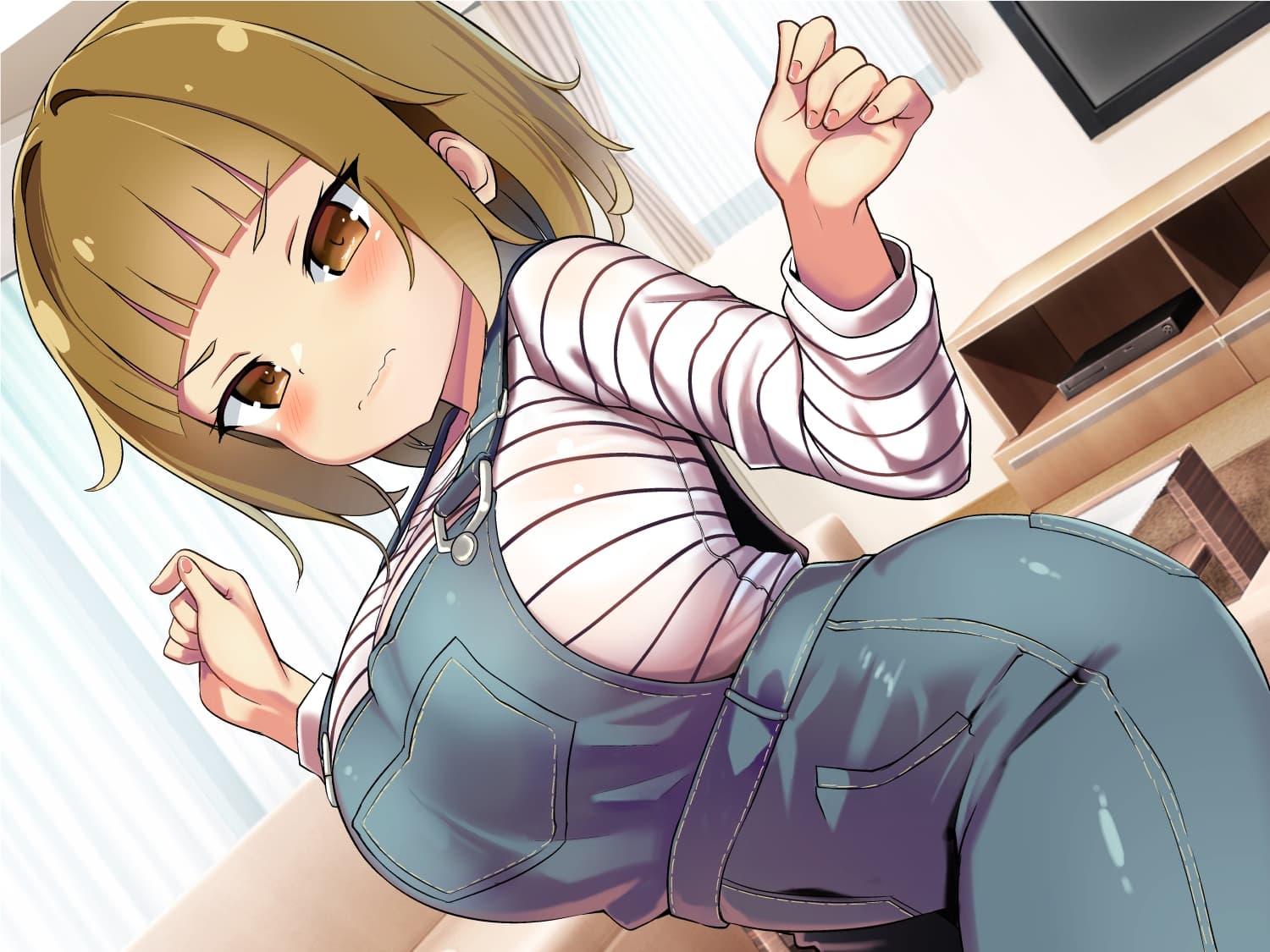 妹の友達のたわわメ○ガキの男の人って苦手です…耳ほじりで俺は敗ける。 サンプル画像 2