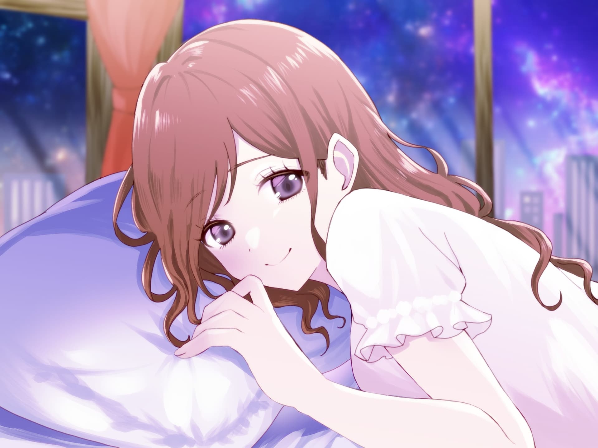 【睡眠導入サポートASMR】大切な君へ✨優しく耳元でささやいて安眠サポート✨寂しい時も疲れている時も悲しい時も✨私の腕の中で眠ってね✨『橘 茜音ちゃんバージョン』 サンプル画像 1