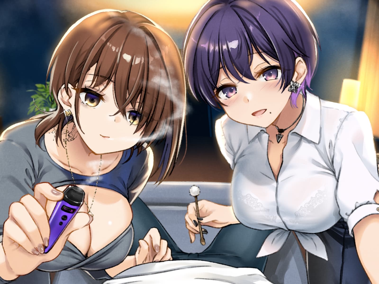 あなたをダメにする妖しい耳かき屋さん サンプル画像 1