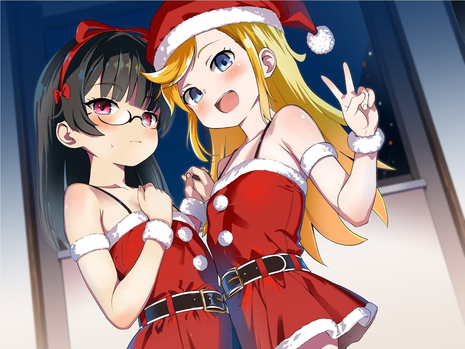 妹の友達の陰キャ×留学メ○ガキの聖夜のW夜○い耳ほじりで俺は敗ける。 サンプル画像 2