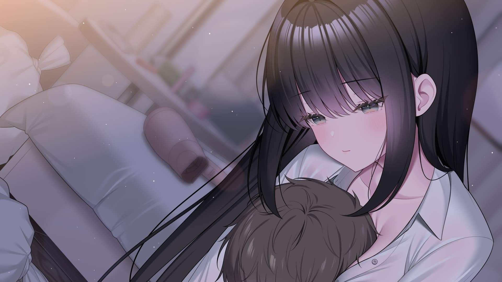 ここに住みたければ私と添い寝してください -添い寝&耳舐め音声-【本編2時間20分 退廃的な癒し・安眠R-15作品】 サンプル画像 1