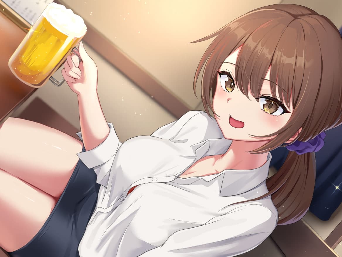 【CV.七瀬彩夏】恋の続きは仕事の後で【耳かき・お風呂・添い寝】 サンプル画像 1