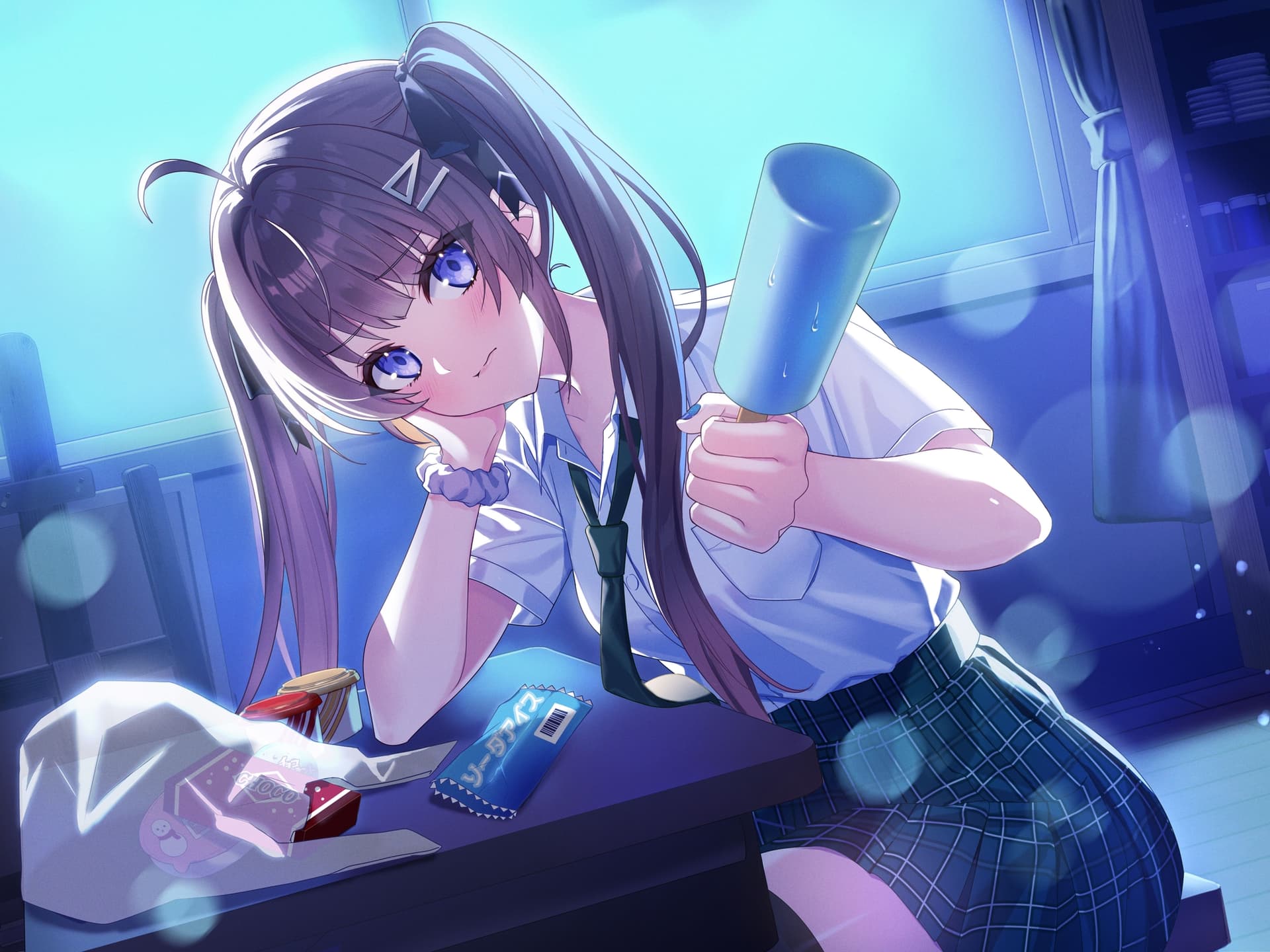 【耳かき/囁き/膝枕/密着】 告白直後、甘々密着0cmの幼馴染ASMR 【CV.三宅美羽】コクデレ vol.01 サンプル画像 4