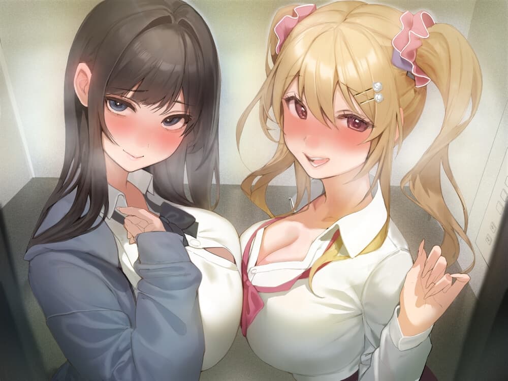 【逆おしがま/バイノーラル】こっちがおもらし 〜不良JKとエレベーターに閉じ込められて…〜 サンプル画像 1