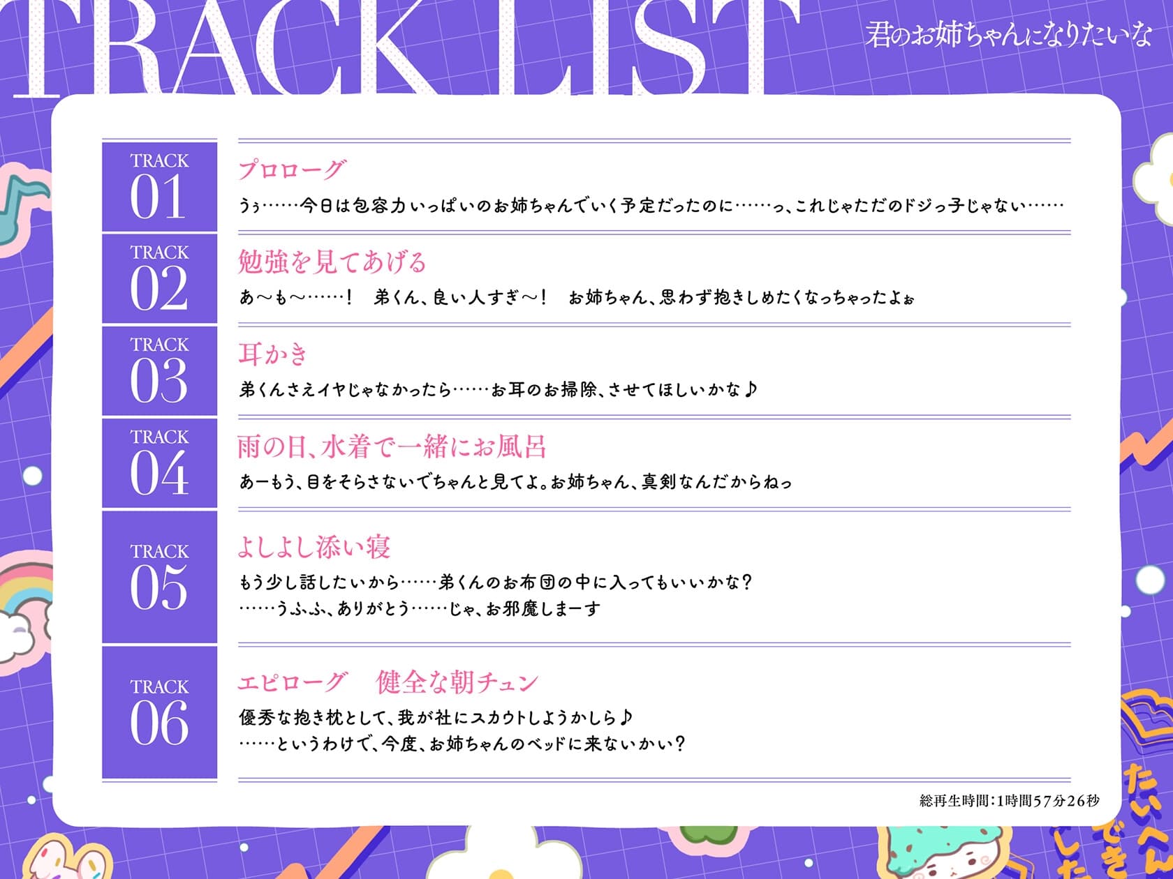 【CV.薄井友里】君のお姉ちゃんになりたいな【恋する密着青春ドラマ】 サンプル画像 3