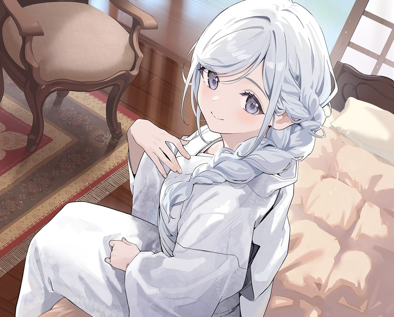 【販売開始から7日間限定！早期購入特典&色紙キャンペーン】夢見ぐらし。モナムールの管理人 霞編 〜幸せの続きは夢の中で〜【CV:東山奈央】 サンプル画像 4