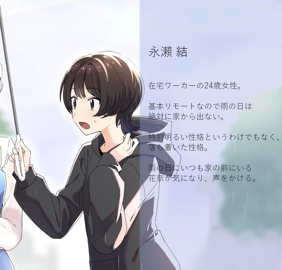 【百合ボイスドラマ】雨声モンタージュ サンプル画像 2
