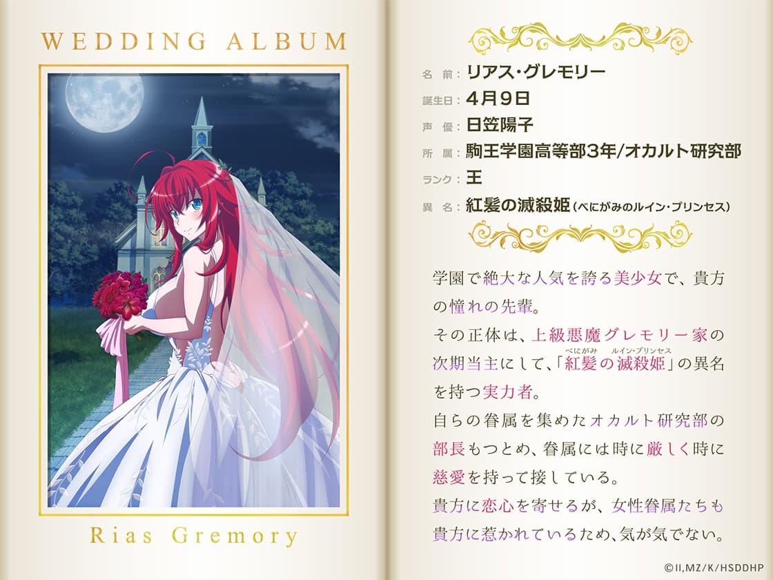 ハイスクールD×D HERO ASMR リアス部長とドキドキ新婚生活!?【CV:日笠陽子】 サンプル画像 2